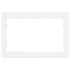 Rama distantier TECE 9240410, alb, pentru clapeta actionare rezervor WC incastrat