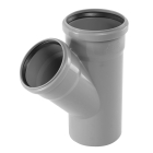 Ramificatie PP HTEA, pentru scurgere, D 125 x 110 mm, 45 grade