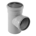 Ramificatie PP HTEA, pentru scurgere, D 125 x 110 mm, 87 grade