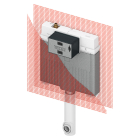 Rezervor WC incastrat, TECE Octa 9370500, 44 x 107 cm, 7 L