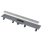 Rigola dus cu gratar din otel inoxidabil, Alcadrain APZ8 Simple, 85 cm