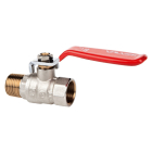 Robinet cu bila Valvex Onyx, filet interior-exterior, alama, 1 1/2", PN30, maner maneta