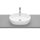 Lavoar pe blat Roca The Gap 55x39cm, oval, fara orificiu pentru baterie, A3270Y1000