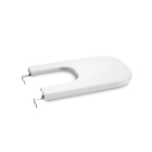 Capac bideu Roca The Gap Square, cu inchidere lenta, A806472004