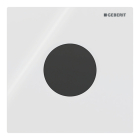 Senzor actionare apa pisoar, Geberit Sigma 01 116.021.11.5, finisaj alb / negru