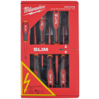 Set 6 surubelnite si tester, pentru electricieni, izolate la 1000 V, Milwaukee Tri-Lobe PH 4932478739