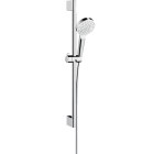 Set dus para + furtun + suport culisant + bara, Hansgrohe Crometta 26533400, 1 functie
