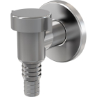 Sifon pentru masina de spalat, Alcadrain APS1, cromat
