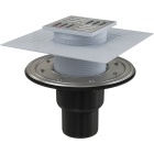 SIFON PARDOSEALA VERTICAL 105X105/50/75MM UMED-USCAT APV4344