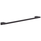 Suport prosop baie Hansgrohe AddStoris 41747670, tip bara, finisaj negru mat