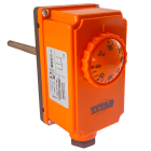Termostat de imersie cu carcasa Titan, cu sonda, reglabil din exterior