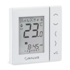 Termostat pentru incalzire in pardoseala, incastrabil, Salus VS10WRF, Wi-Fi, afisaj digital, programabil, 230 V, alb