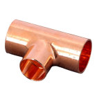 Teu redus, cupru, D 22 x 18 x 22 mm, 95130