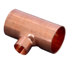 Teu redus, cupru, D 42 x 22 x 42 mm, 95130