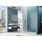 Usa batanta pentru cabina dus, sticla securizata + aluminiu, Sanswiss Annea, profil cromat, 90 x 200 cm