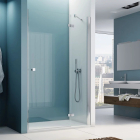 Usa batanta, SanSwiss Annea, 90 x 200 cm, sticla transparenta, profil slefuit, AN13D09005007