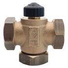 Vana termostatica 3 cai, Heimeier WT 4170-04.000, pentru sisteme de incalzire si racire, 1"
