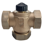 Vana termostatica 3 cai, H eimeier WT 4170-05.000, pentru sisteme de incalzire si racire, 1 1/4"