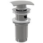 Ventil click - clack pentru lavoar, cromat, Alcadrain A393, cu preaplin, 5/4"
