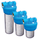 Filtru apa metalic Water Systems 10, polyphosfat, anticalcar, 1"
