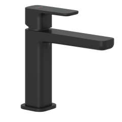 Baterie baie pentru lavoar, Kludi Renon 422883975, montaj stativ, monocomanda, finisaj negru mat