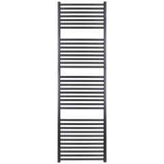 Calorifer baie Fondital Cool portprosop drept, negru, 600 x 1740 mm + accesorii montaj
