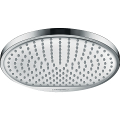 Cap dus fix Hansgrohe Crometta S 26723000, cromat, 1 functie, sistem anticalcar
