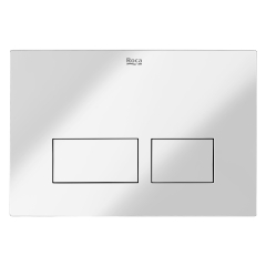 Clapeta actionare rezervor WC incastrat, Roca Active One AC4 A890175001, cromat mat