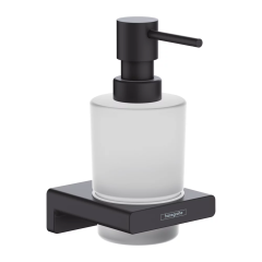 Dozator sapun lichid Hansgrohe AddStoris 41745670, finisaj negru mat