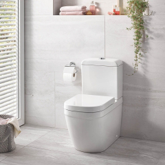 Set was wc Grohe Euro Ceramic Triple Vortex, cu rezervor si capac softclose 39462000