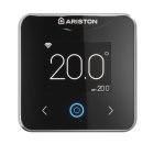 Termostat de ambient pentru centrala, cu fir, Ariston Cube S Net 3319126, Wi-Fi, programabil, protectie la inghet, IP20, negru
