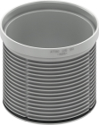 Prelungitor pentru sifon pardoseala Tece drainpoint S, 3660006