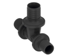 Teu redus cu manson alunecator TECEflex, PPSU, D 32 x 20 x 32 mm