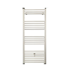 Calorifer baie Atos portprosop drept, alb, 400 x 1800 mm + accesorii montaj