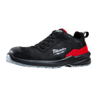 Bocanci de protectie Milwaukee FlexTred, cu bombeu fibra de sticla, S3S ESD SC FO, piele nabuc, negru, marimea 42
