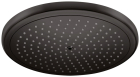 Cap dus fix Hansgrohe Croma 280, negru mat, 1 functie, sistem anticalcar