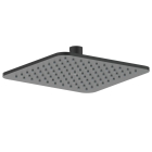 Cap dus fix Ideal Standard IdealRain Cube,  20 X 20 cm, 1 functie, finisaj negru mat