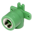 Cot PPR, cu flansa, verde, FI-FI, 20 mm x 1/2