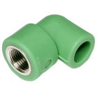 Cot PPR, FI, 25 mm x 3/4", verde, 90 grade