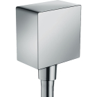 Cot racord furtun dus Hansgrohe FixFit Square, finisaj cromat