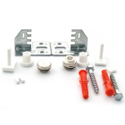 Kit accesorii pentru calorifer otel, 12 elemente, L <= 1600 mm