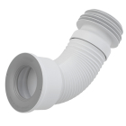 Racord WC flexibil-extensibil, Alcadrain A97, 280 - 550 mm
