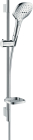 Set dus para + furtun + suport + bara Hansgrohe Raindance Select E
