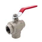 Robinet cu bila Regulus 17404, cu filtru si magnet, PN 16, 3/4"