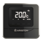 Senzor de temperatura ambientala Ariston Cube 3319116, cu fir, negru, modulabil, IP30
