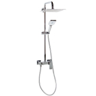 Sistem dus Valvex Loft 2455740, baterie monocomanda, crom