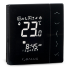 Termostat pentru incalzire in pardoseala, Salus VS30B, incastrabil, afisaj digital, programabil, negru