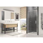 Usa batanta, SanSwiss Ocelia, 80 x 190 cm, sticla transparenta, profil slefuit, OCEP0805007