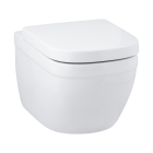 Vas WC suspendat Grohe Euro Ceramic 39328000, alb, evacuare orizontala, capac WC inclus
