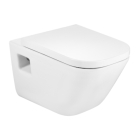 Vas WC suspendat Roca The Gap Square A346477000, alb, evacuare orizontala

